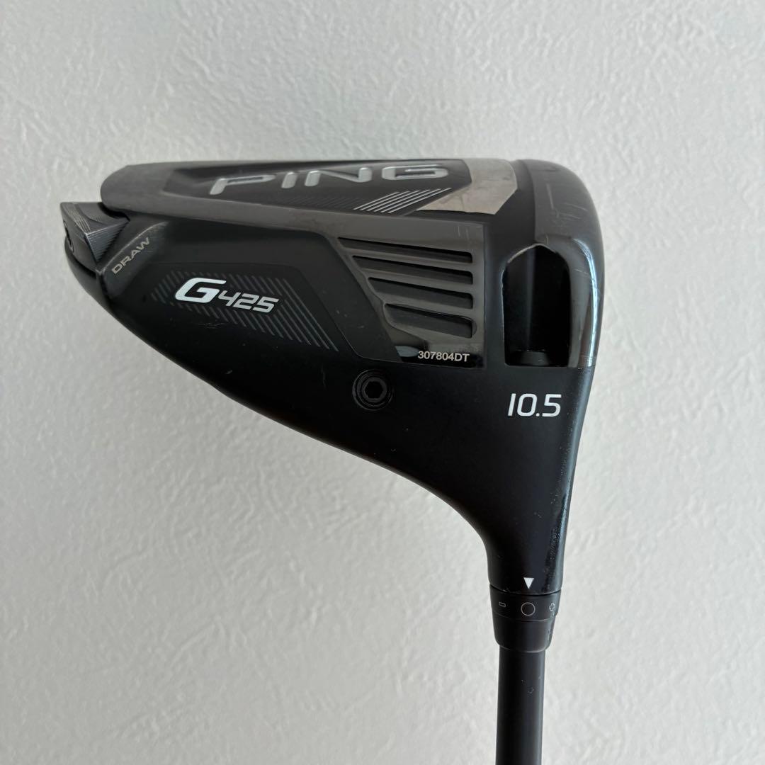 【美品】PING G425 MAX ドライバー 10.5度 シャフト・カバー付