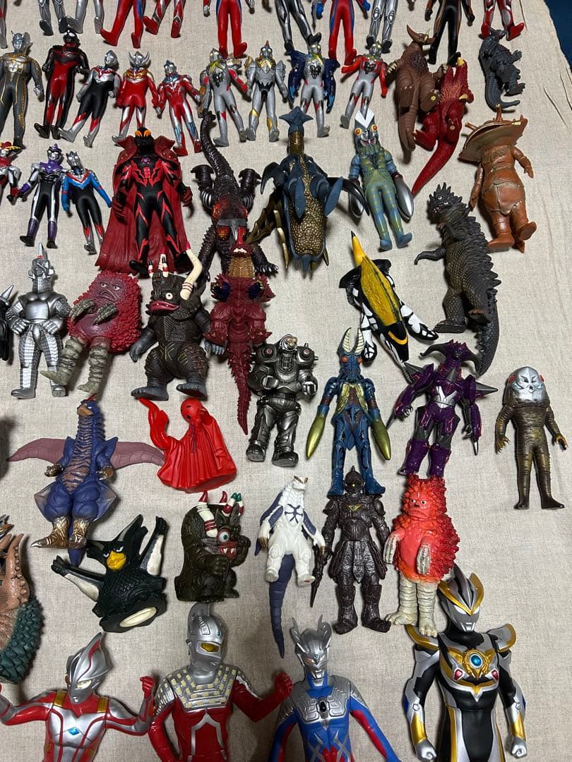 ウルトラマン　ウルトラ怪獣　仮面ライダー　ビッグソフビ　まとめ112体