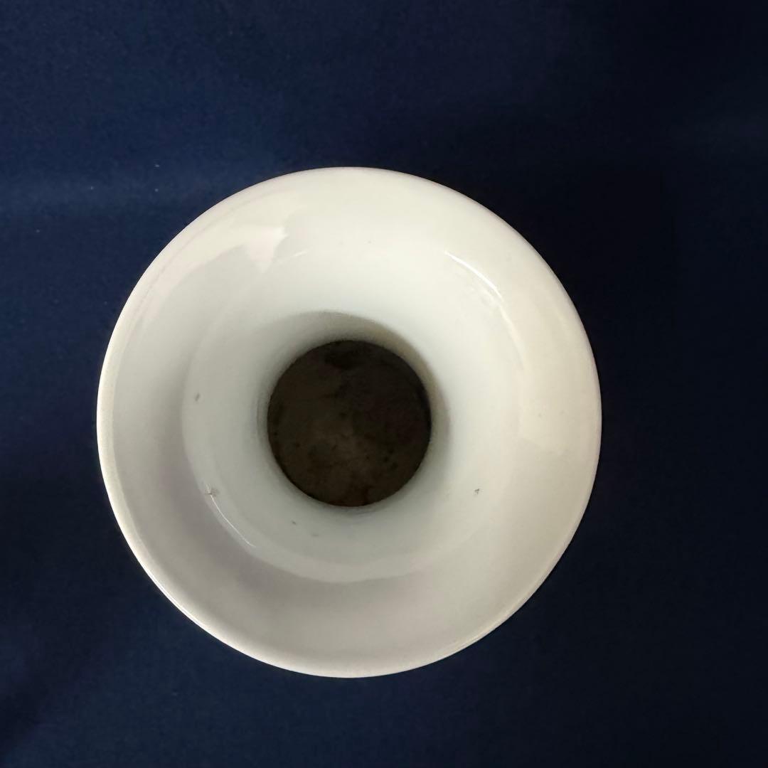景徳鎮製 花器 花瓶 時代 古玩 当時物 旧家 蔵出 骨董品 高さ約29cm