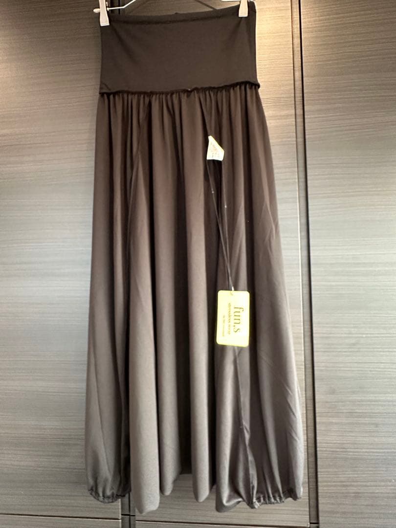 【fun,sファンズ 】サルエルパンツ　M 《ブラック》