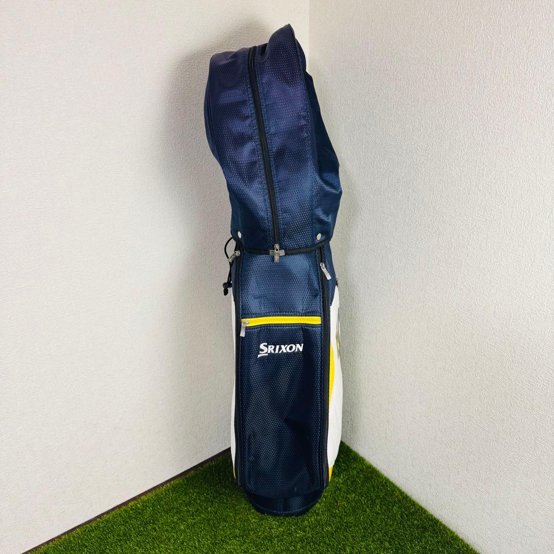 SRIXON キャディバッグ 紺色 黄色
