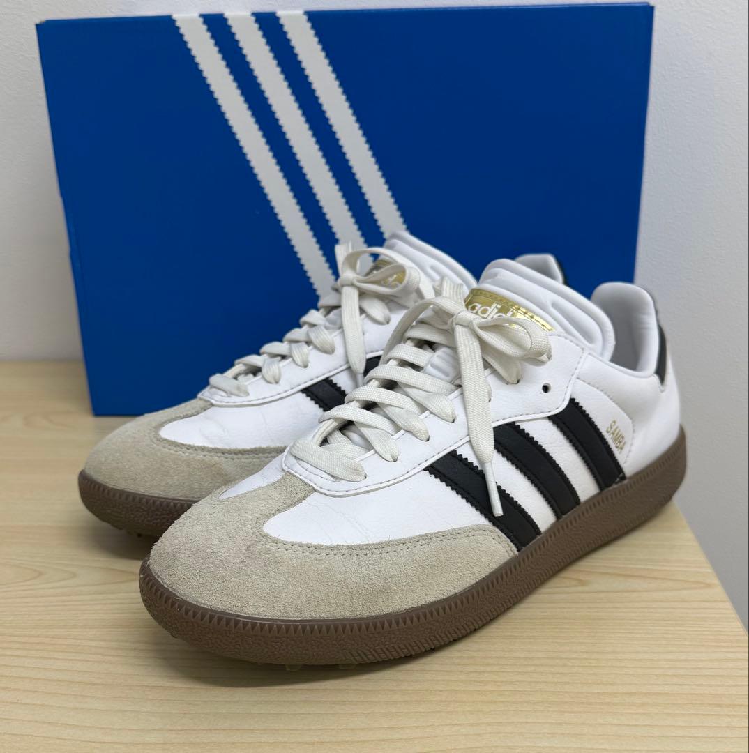 adidas SAMBA GOLF アディダス サンバ ゴルフシューズ 25.5