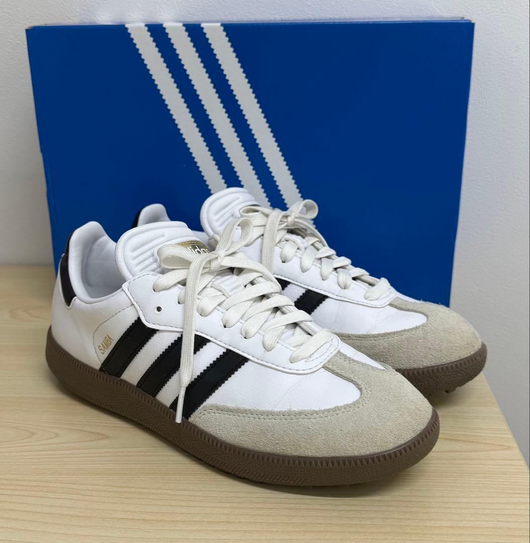 adidas SAMBA GOLF アディダス サンバ ゴルフシューズ 25.5