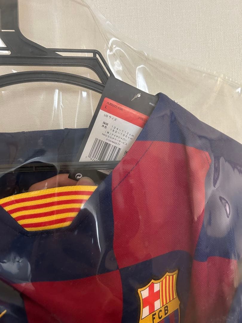 FCバルセロナ F. DE JONG 21番 ユニフォーム Lサイズ