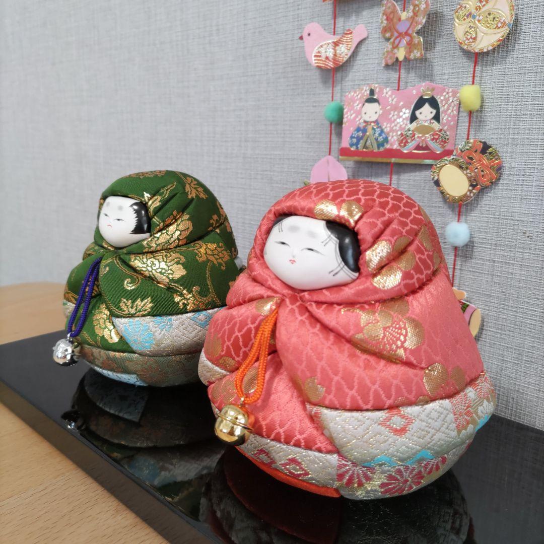 木目込人形『だるま雛』(⁠。⁠♡⁠‿⁠♡⁠。⁠)