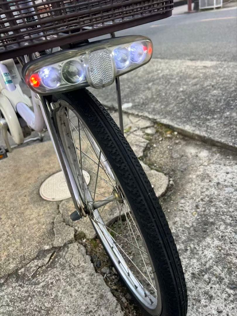 534 Panasonic 電動アシスト自転車 20インチ 6.6AH 整備済