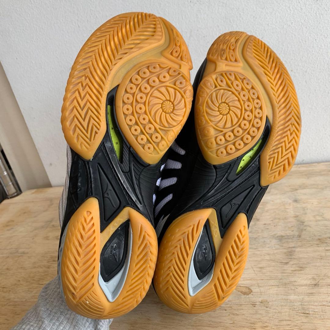 【Mizuno】ミズノ バドミントンシューズ 25cm ウエーブクロー ブラック