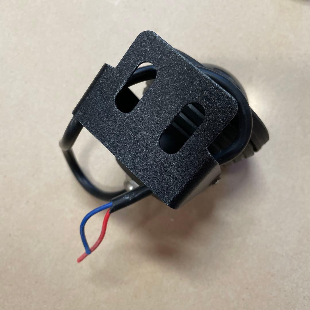 【バラ売り可】汎用 LEDライト アルミ 黒 12個セット