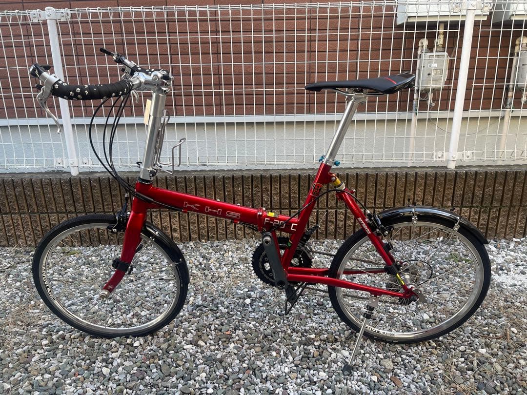 KHS F-20RC Tiagra 2×10s 折りたたみ自転車 レッド