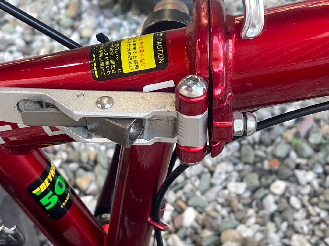 KHS F-20RC Tiagra 2×10s 折りたたみ自転車 レッド