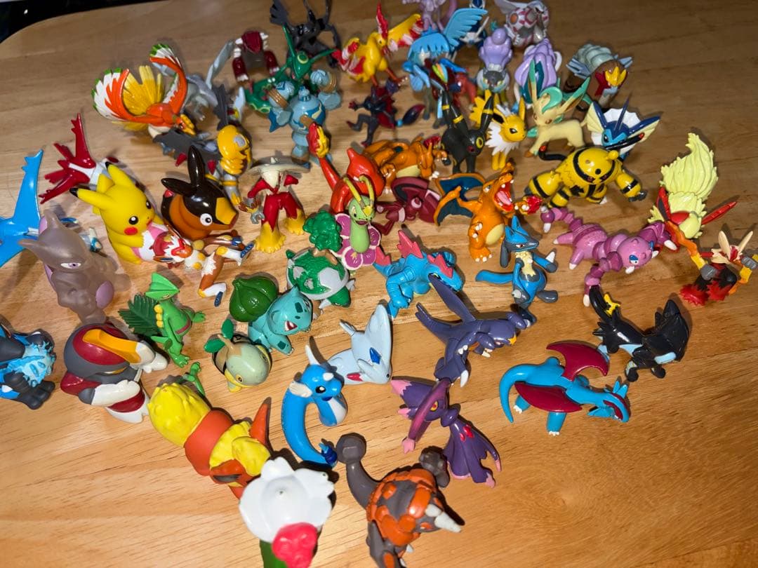 ポケモンフィギュアセット（約60体） TOMY 刻印 モンコレ