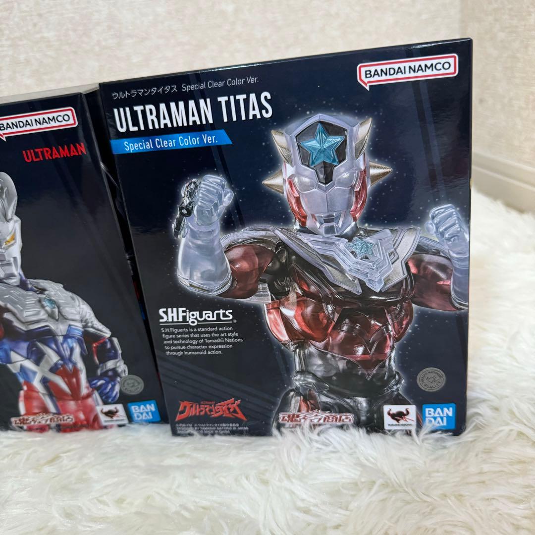 【新品未使用】ウルトラマンタイタス　ゼロ　Special Clear 2体セット