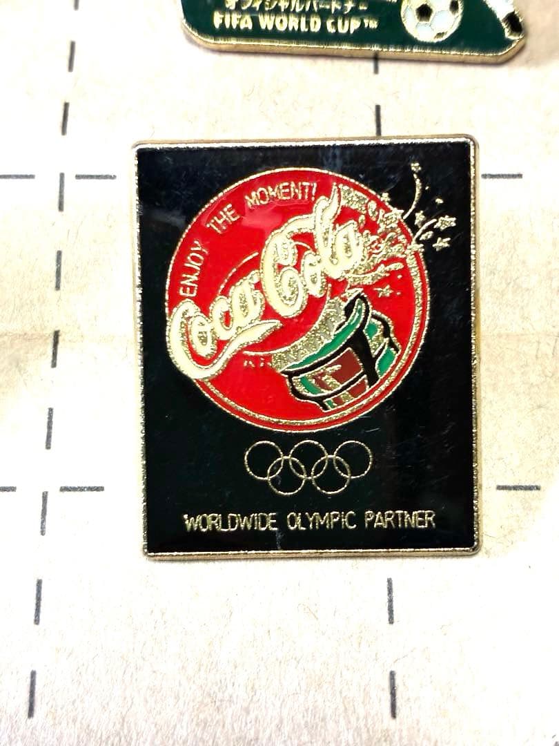 ★美品★☆企業コラボ企画☆FIFAワールドカップ マクドナルド ピンバッジセット