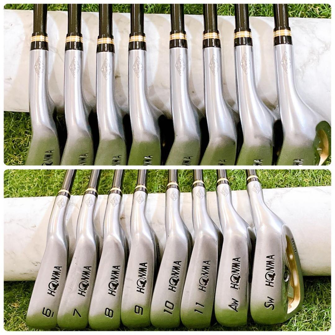 美品 HONMA BERES IS-02 ホンマ ベレス メンズアイアン 星2