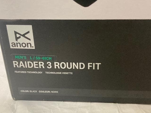 GOLF☆☆☆ アノン Raider3 レイダー3 Round Fit L