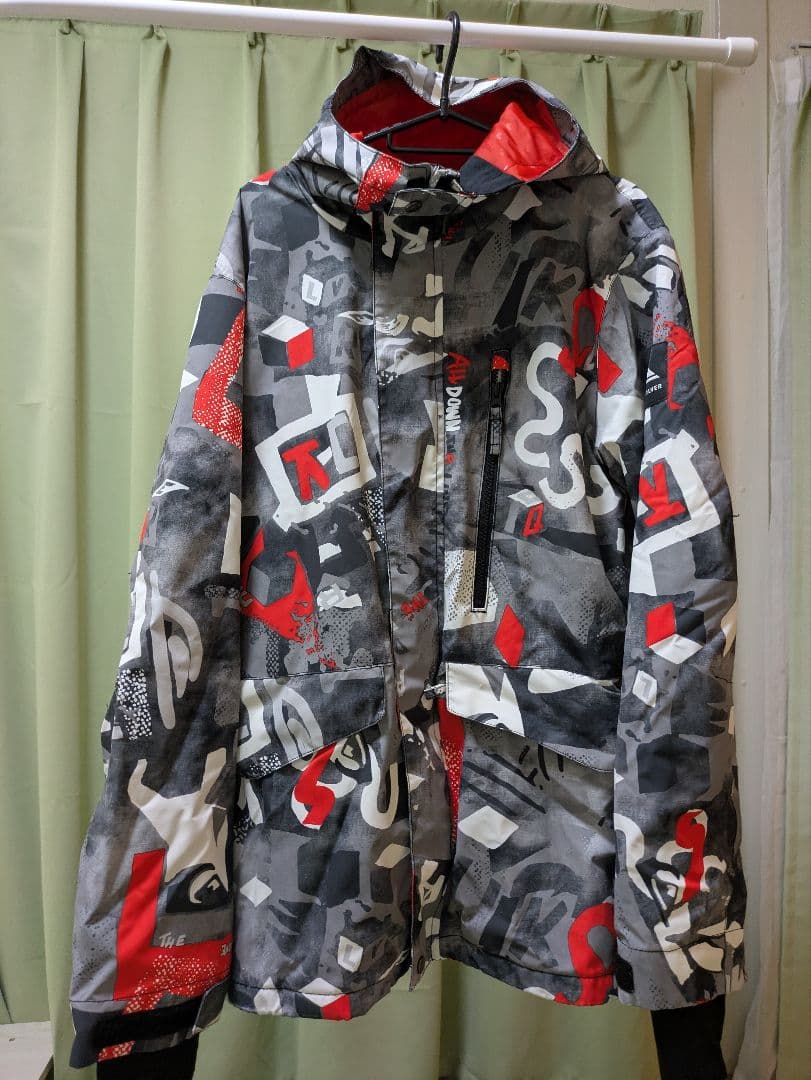 Quiksilver スノーボードウェア 上下セット Mサイズ
