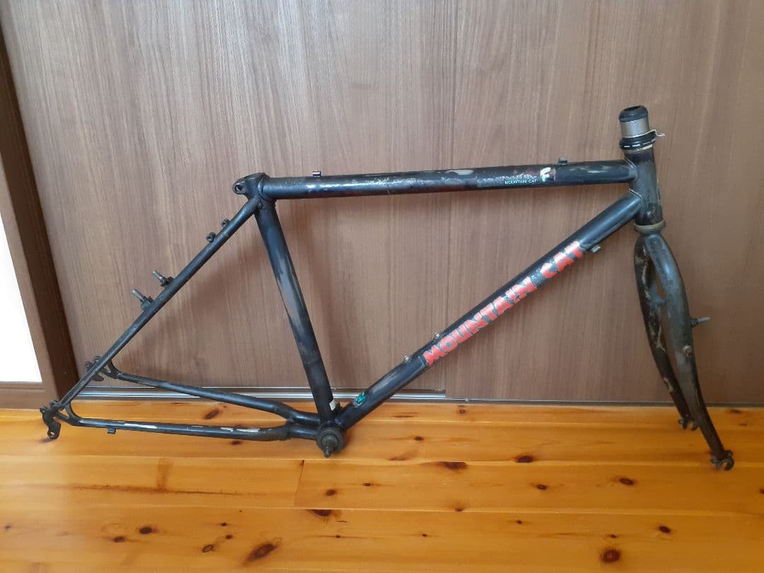 ジャンク パナソニック マウンテンキャット フレーム&フォーク OLD MTB