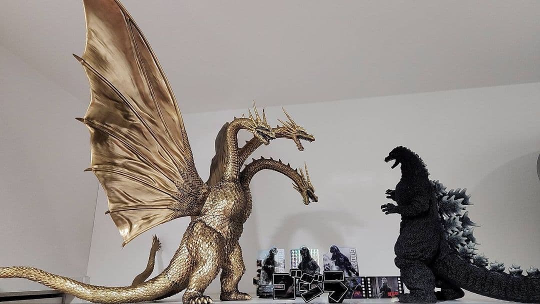新品未開封 一番くじ ゴジラvsキングギドラ B賞メカキングギドラ 酒井ゆうじ作