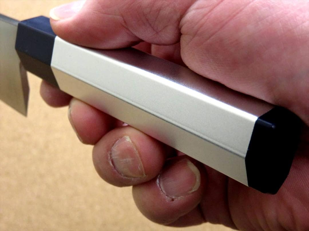 関の刃物 出刃包丁 120mm 大同特殊鋼モリブデン アルミ和包丁 右利き 片刃