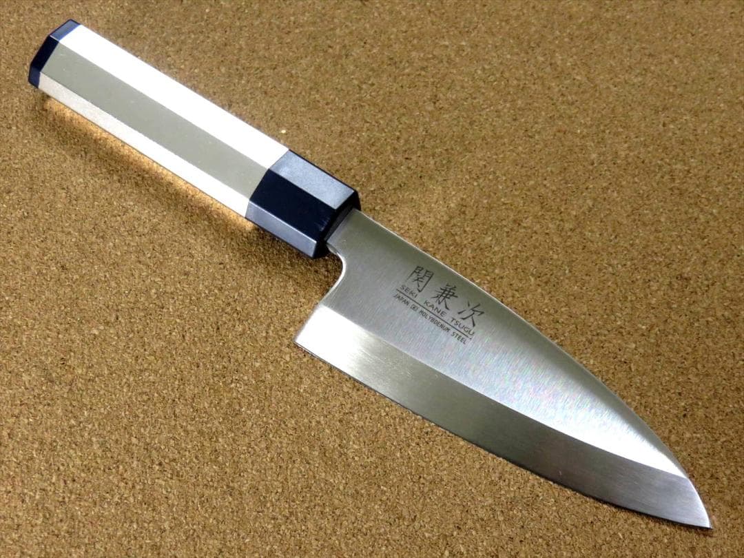 関の刃物 出刃包丁 120mm 大同特殊鋼モリブデン アルミ和包丁 右利き 片刃