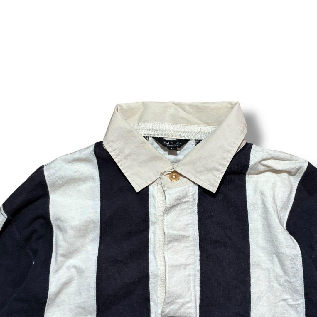 ポール・スミス ラガーシャツ ボーダー M Paul Smith