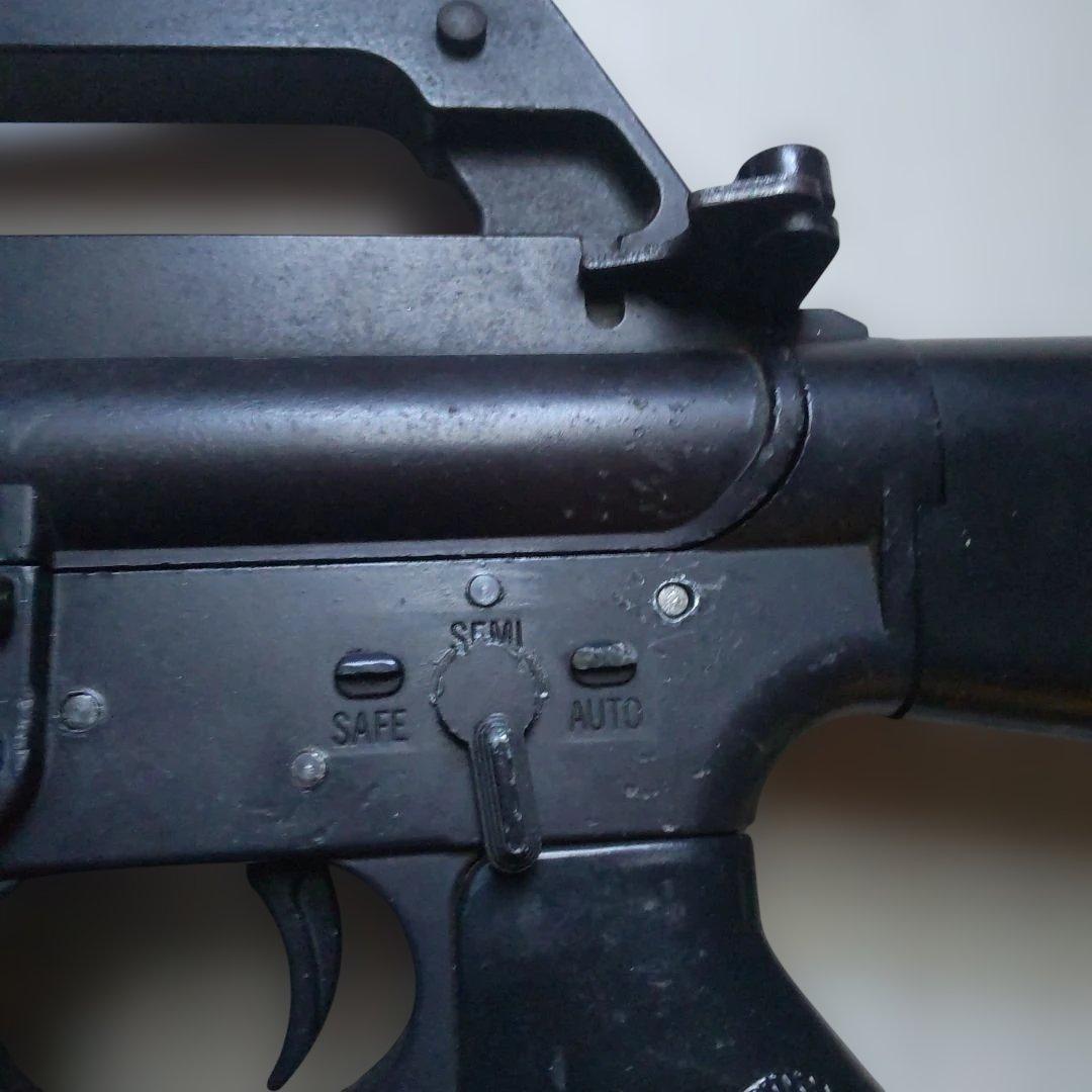 マルシンM-16A1モデルガン 説明書付きSMG刻印あり 中古品