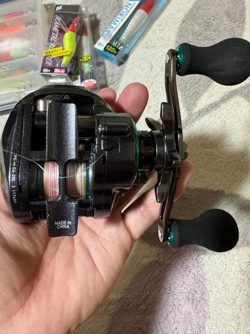 Daiwa デジタルベイトリール ブラック