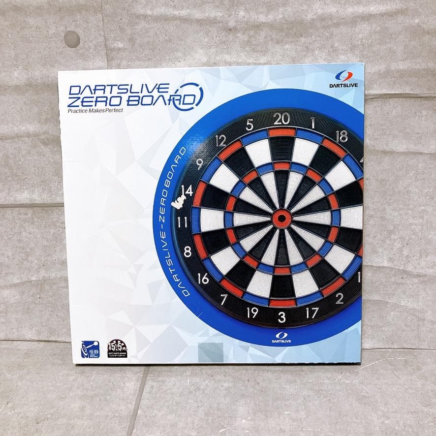 【未使用品】DARTSLIVE ZERO BOARD 15.5インチ ダーツ