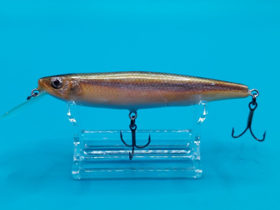 マキルアーオリジナルハンドメイドルアー 公魚剥製仕様