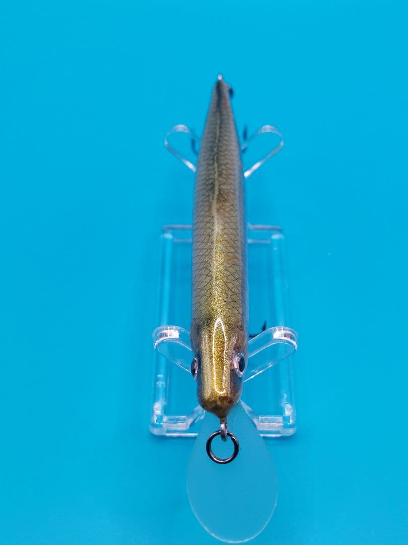 マキルアーオリジナルハンドメイドルアー 公魚剥製仕様
