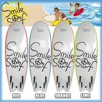 入門用ソフトボード 176x54x7 クワッドフィン SMILE ON SURF