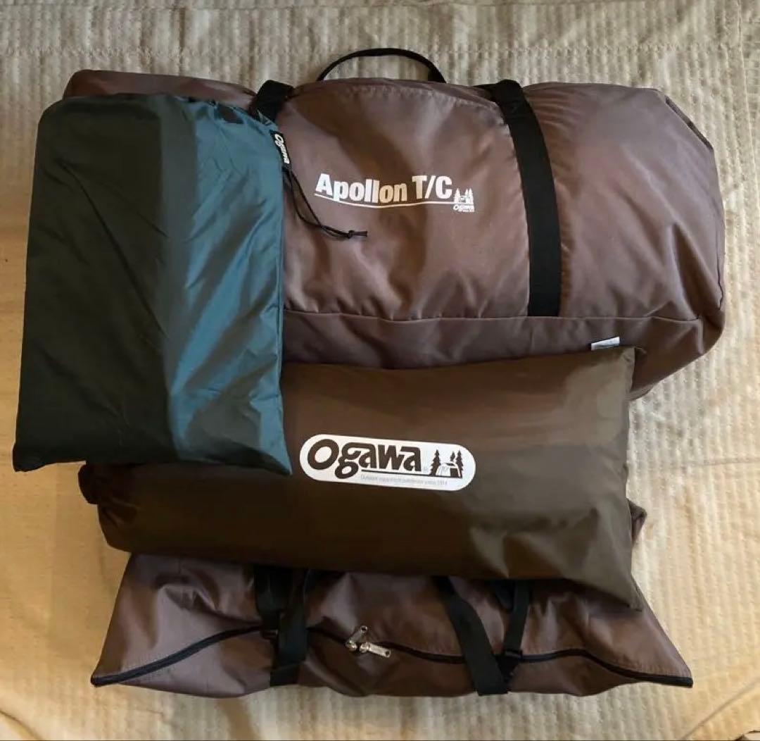 aii　ogawa アポロンtc本体＋5人インナー＋PVCマルチシート付き