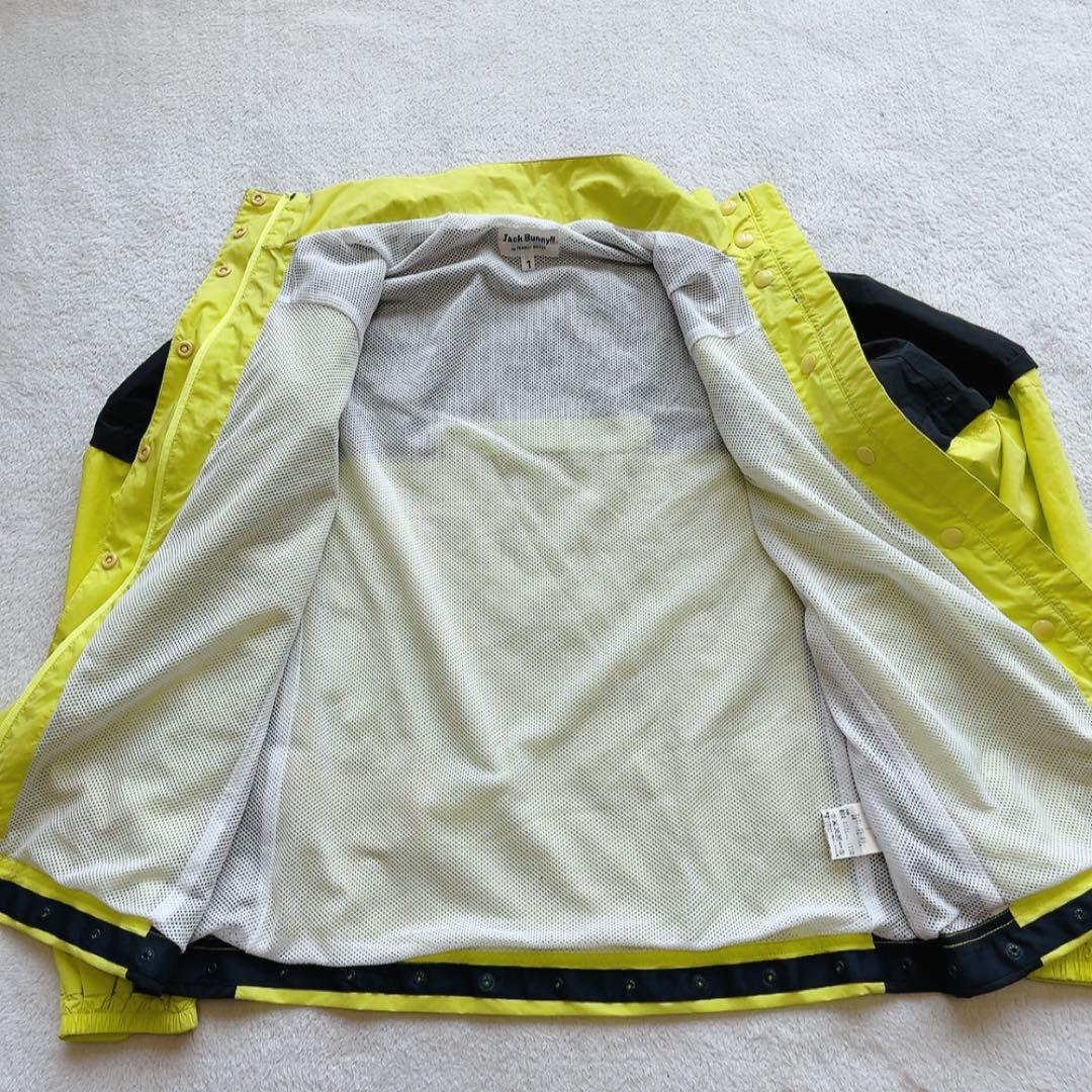 極美品　ジャックバニー　4点　キャップ　レインワンピース　レッグカバー　イエロー