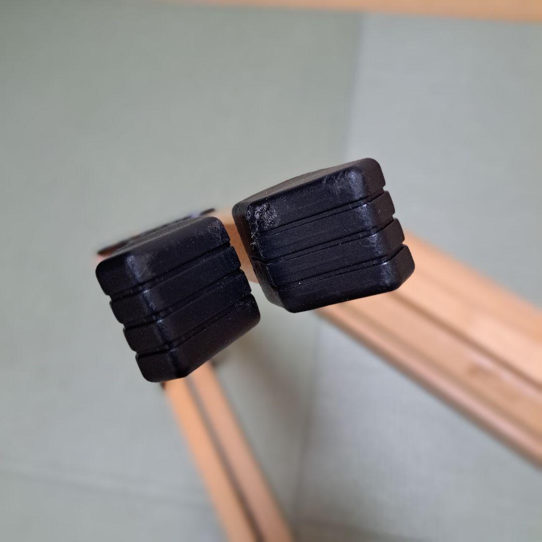 【美品】FIELDOOR ウッドロールテーブル　90タイプ