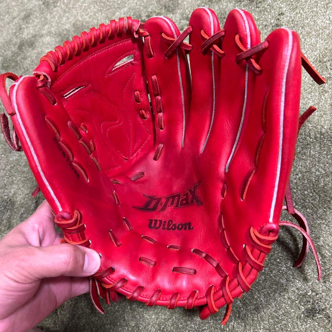 わ*は様 Wilson 赤グローブ