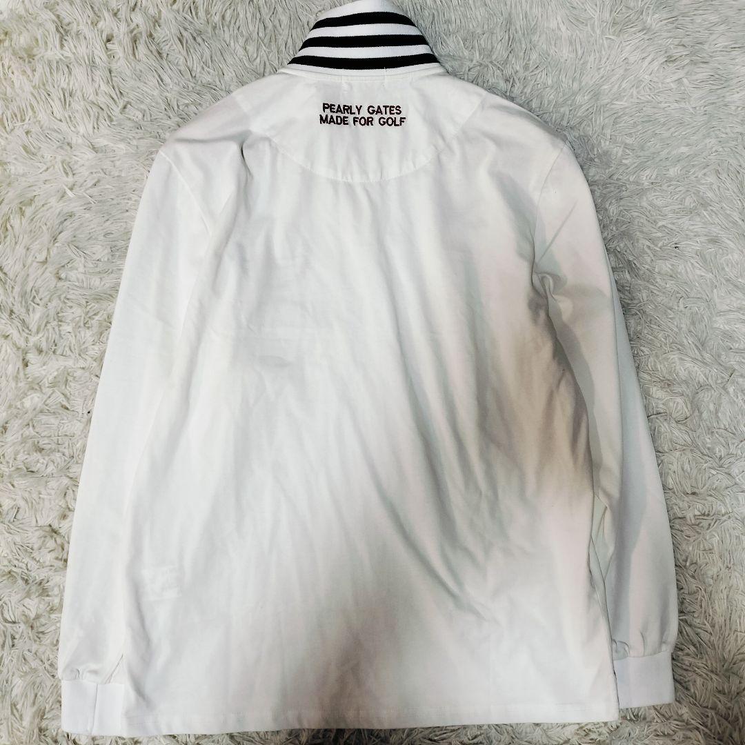 PEARLY GATES ゴルフ プルオーバー 長袖 白 5 L パーリーゲイツ