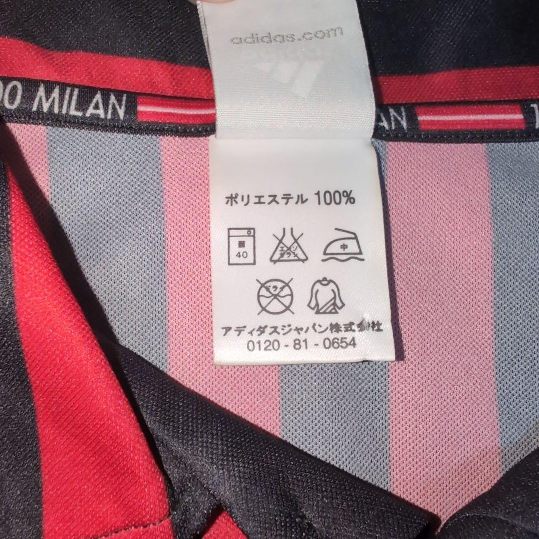 ACミラン　100周年 adidas シャツ L