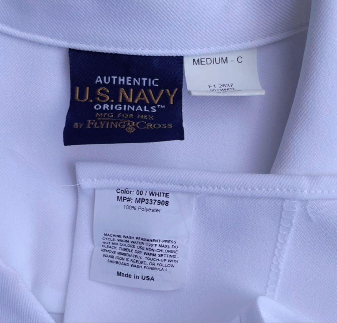 米軍海軍白制服上下NAVYキャップセット