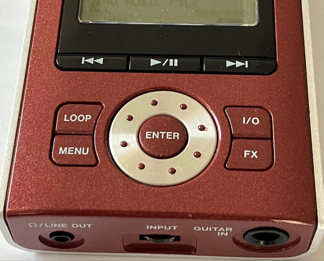 TASCAM MP-GT1ポータブルメモリーギタートレーナーACアダプター付