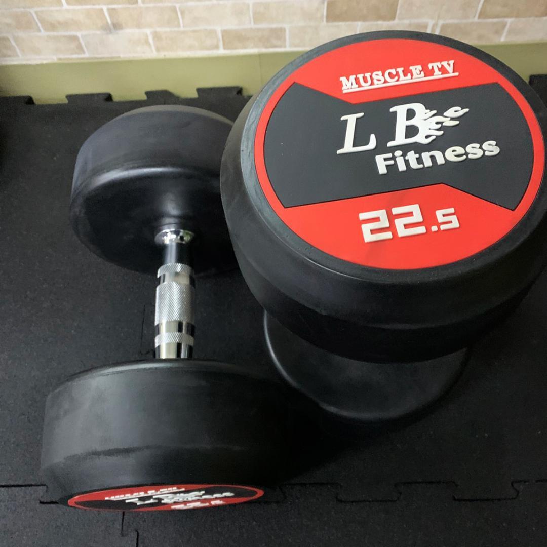 半額　　ラバーダンベル　20kg 2個