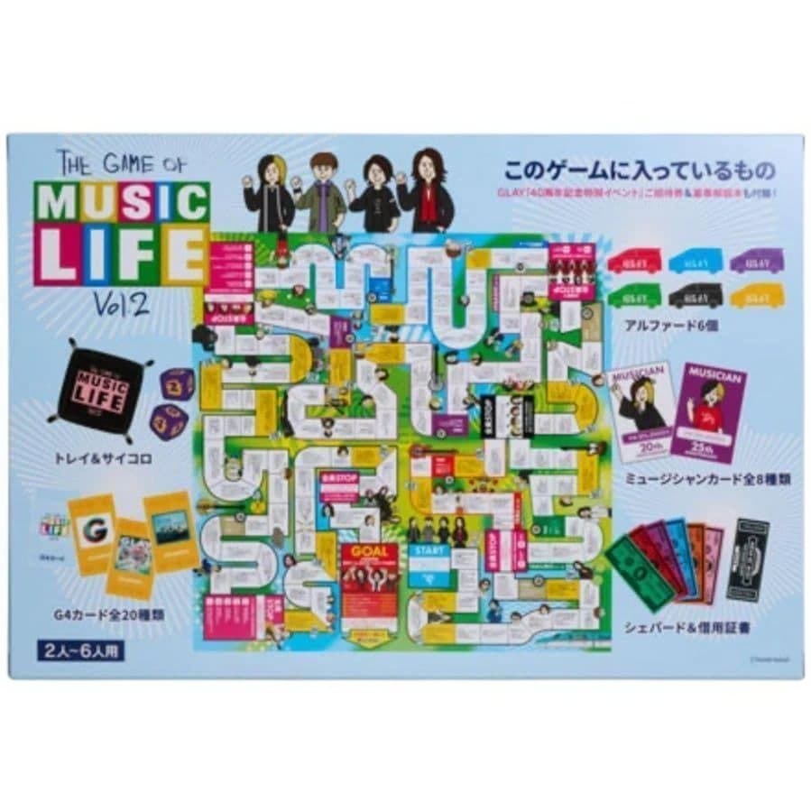 ⛔️GLAY すごろく※40周年イベント招待券なし