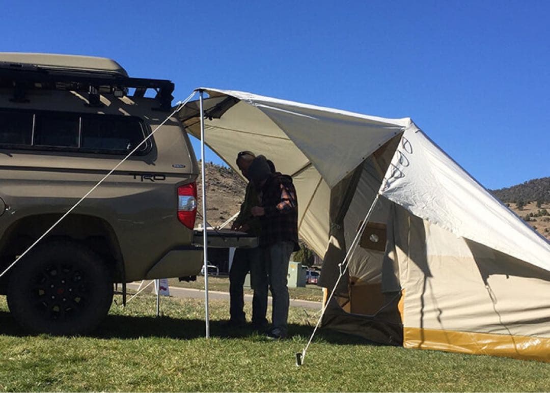 コットン カーサイドルーフテント Ellis Canvas Tent 定価33万