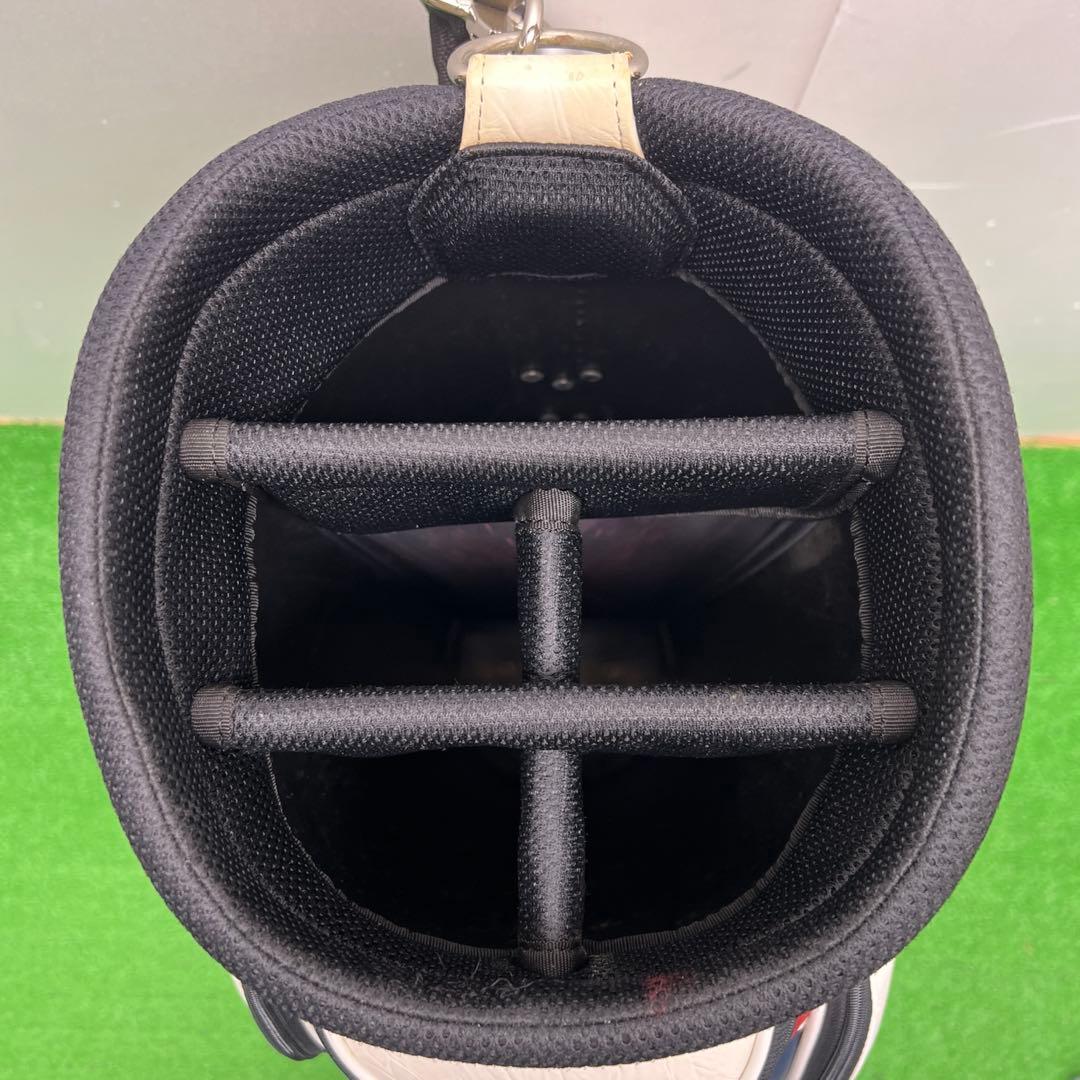 タイトリスト　titleist キャディーバック　8インチ　ホワイト　メンズ