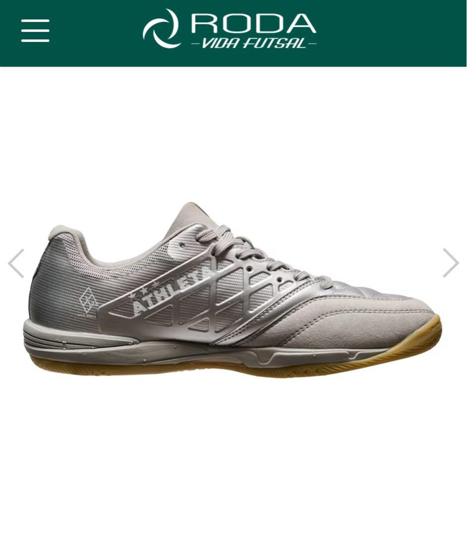 H*i様 ATHLETA Teo ID SIL フットサルシューズ　シルバー　2