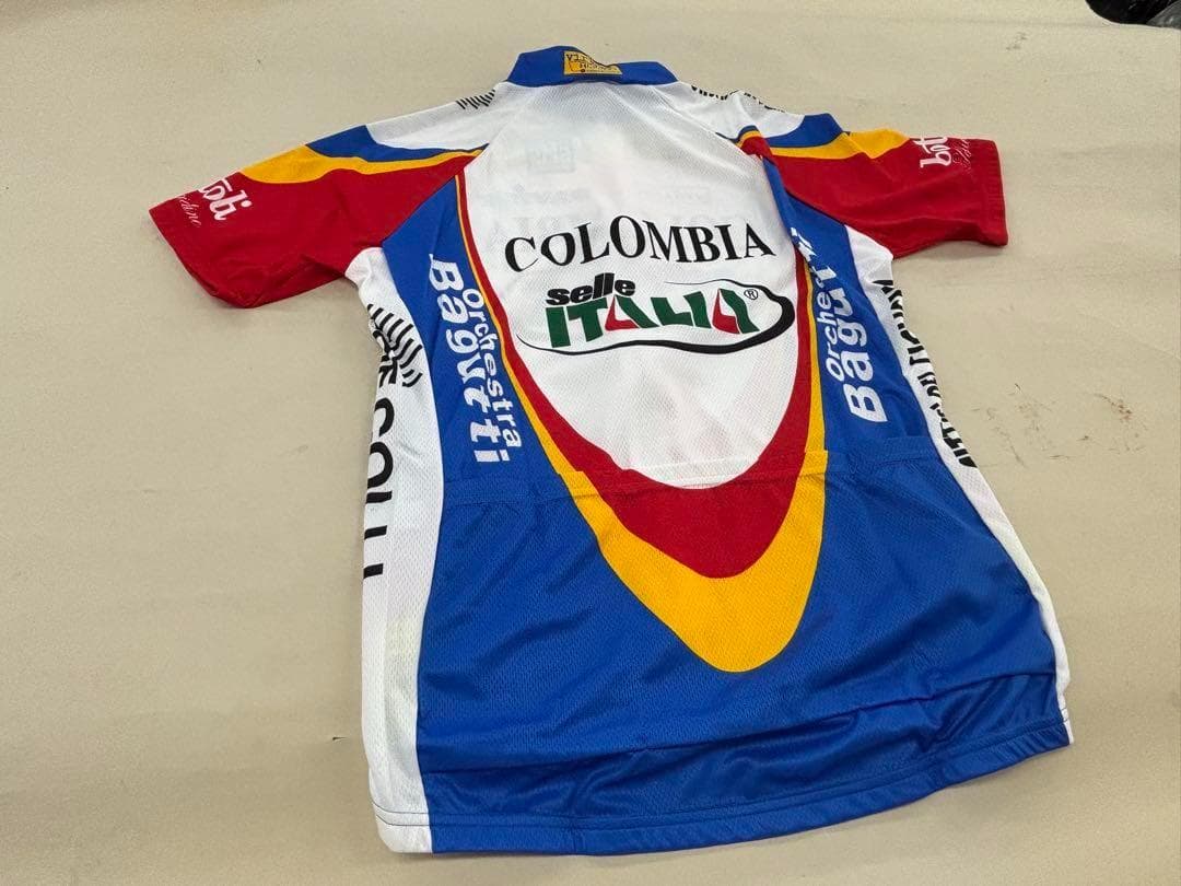 371【新品】SANTINI　COLOMBIA 　半袖サイクルジャージ XL