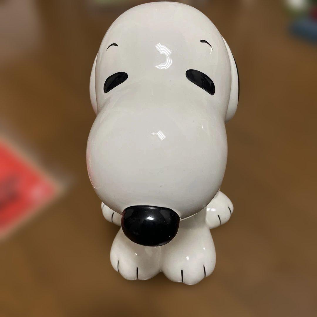 スヌーピー 陶器製フィギュア 約20cm
