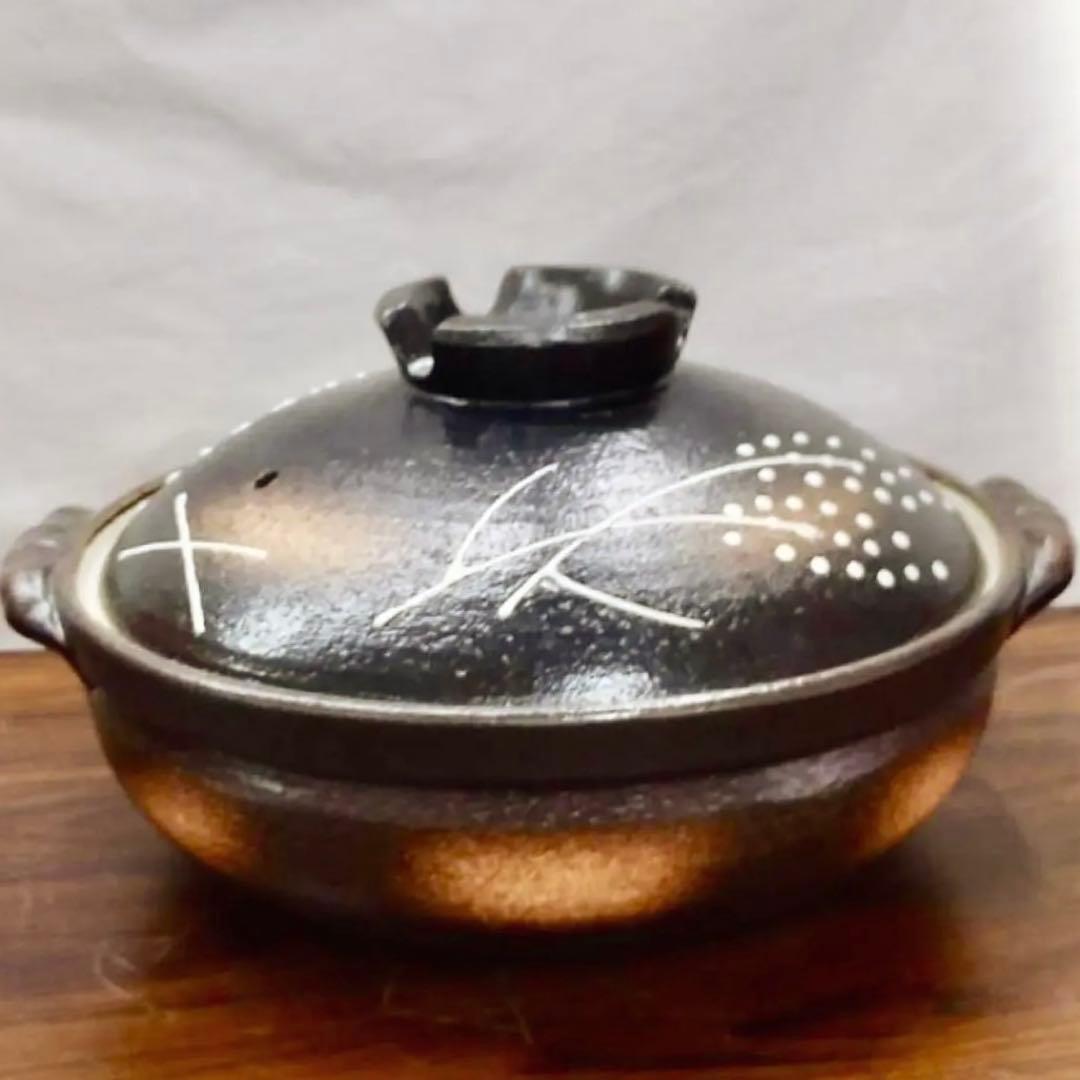 【新品・未使用】萬古焼の土鍋9号サイズ