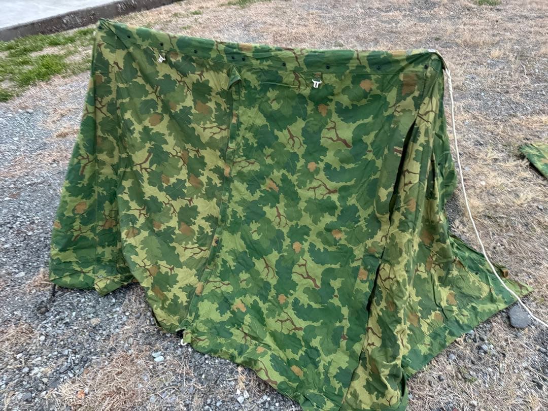 USMCミッチェルパターン軍幕 Aフレームテント カスタム