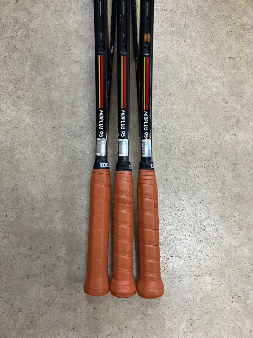 Wilson ProStaff MIDPLUS 95 テニスラケット 3本セット