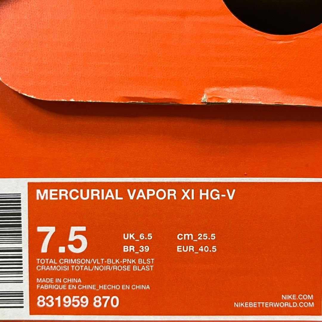 85 サッカースパイク マーキュリアル ヴェイパー 11 HG-V